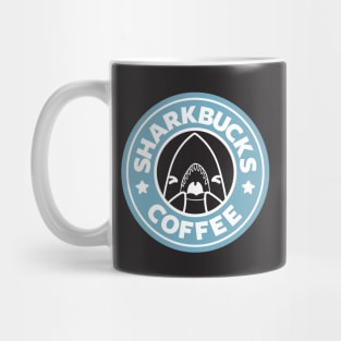 Sharkbucks Logo [Blue] Mug